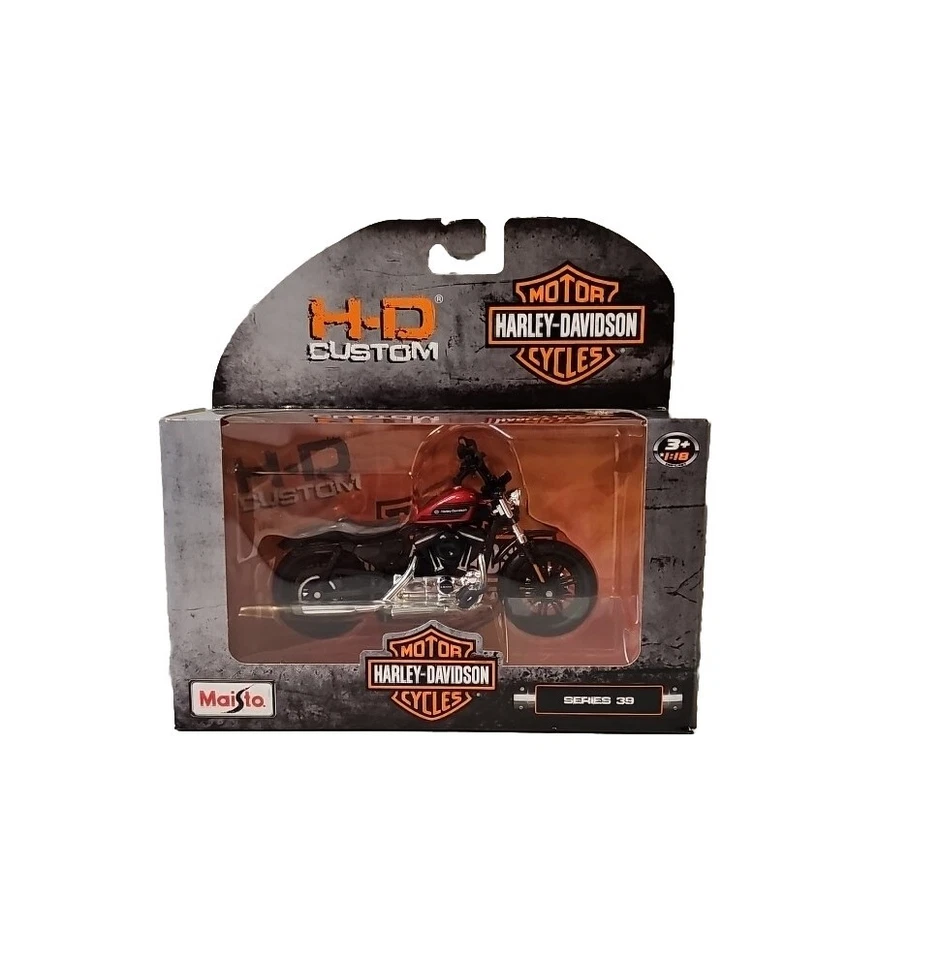 6 PIECE HARLEY-DAVIDSON MOTORCYCLE SET SERIES 39 1/18 DIECAST BY MAISTO 31360-39