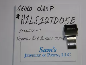Seiko Astron 8X53 8X82 8-18 mm Fibbia in titanio M0XF111H0 M0XF.B.C 111 #H1LS12TD05E - Foto 1 di 12