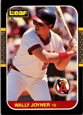 1987 Leaf #252 Wally Joyner - Image 1 of 2