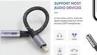 Headphone Adapter for iPhone to 3.5mm Aux Jack  cable Connector All IOS Devices 