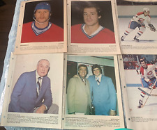 Dimanche Derniere Heure Montreal Canadiens Photographs 1979-83 Lot of 26 Photos