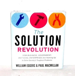 BOOK/AUDIOBOOK CD William Eggers/Paul Macmillan Business THE SOLUTION REVOLUTION - Picture 1 of 1