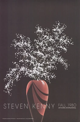 Litografia contemporânea 1980 Steven Kenny Artworks International 32,5" x 24" - Imagem 1 de 4