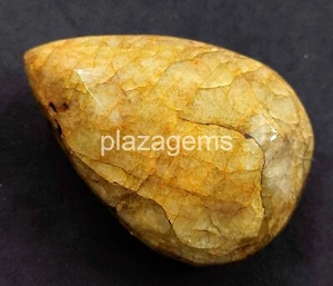Natural Certified 1532 Ct Yellow Beryl Brazil Rare Pear Cut Loose Gemstone R - Picture 1 of 8