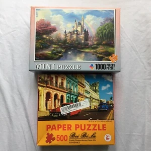 Puzzle Set Of Two - 500 Pieces & 1000 Pieces - Picture 1 of 4