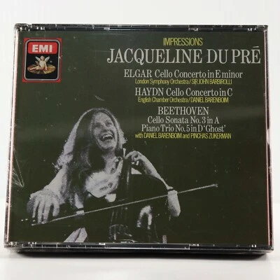 Impressions: Jacqueline Du Pré (CD, 1988, 2 Discs, EMI) NEW SEALED Cracked Case - Image 1 of 4