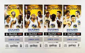 2016 Warriors Cavs - Finals Games 1, 2, 5, 7 - Tickets - Lebron Cavs Win Title! - Picture 1 of 11