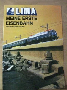 LIMA - Meine erste Eisenbahn 1983/84, Prospekt / Katalog, deutsch guter Zustand - Bild 1 von 3