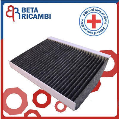 Filtro Abitacolo Fiat 500L 500X Jeep Compass Renegade Alfa Tonale Carboni Attivi - Immagine 1 di 4