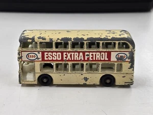 Vintage Multicolored Matchbox Daimler Bus By Lesney Of England Advertising ESSO - Picture 1 of 10