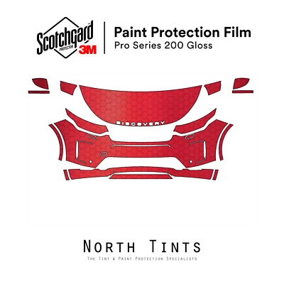 Sujetador transparente con película de protección de pintura Land Rover Discovery Sport 2024-2026 3M PRO PPF Foto 1 de 4