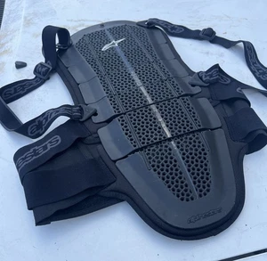 Size Medium ALPINESTARS - Bionic Back Protector Motorcycle Gear Nitrillic Rubber - Bild 1 von 6