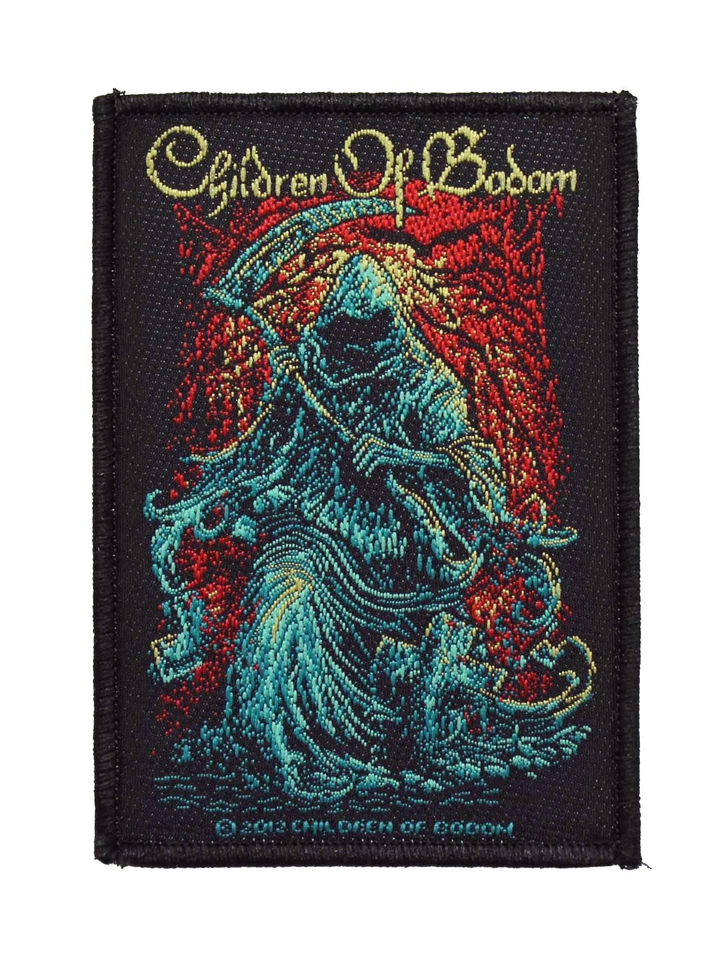 Chaqueta de Batalla Children of Bodom Reaper Coser Parche Tejido - OFICIAL 11-2 Foto 1 de 1