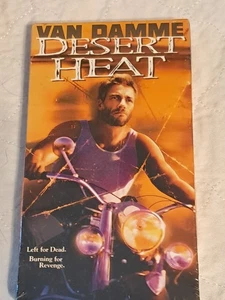 Brand New & Extremely Rare Classic VHS Van Damme Deser Heat, Sealed Plastic FED - Picture 1 of 2