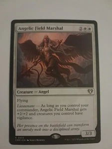 Angelic Field Marshal NM/M Magic the Gathering Commander Masters MTG - Picture 1 of 2