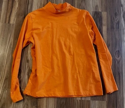 VTG Marisa Christina Ladies Turtleneck Orange Size Medium  - Image 1 of 3