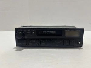 Toyota A16406 Fujitsu Ten 86120-06061 AM /FM Cassette Tape Deck - Untested - Picture 1 of 6