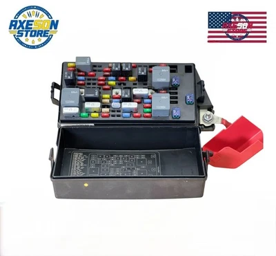 2008-2011 Cadillac DTS-Buick Lucerne Under Seat Rear Fuse Box W-RELAYS 13670279 - Image 1 of 4