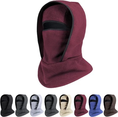  Invierno Cálido Sombrero Banda para el Cuello Máscara de Ciclismo Integrada Deportes Esquí Cabeza Sombrero Cálido Foto 1 de 4