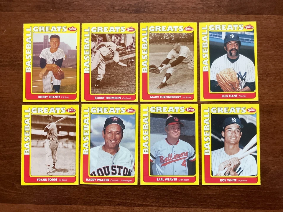 1991 SWELL BASEBALL GREATS - You Pick your Players - Lots of Greats! - Image 1 of 1