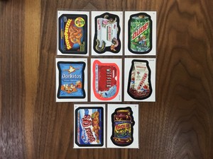 2010 WACKY PACKAGES Series 7 ANS Lot Of (8) 1 Pink Border