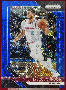 Panini Prizm 2018-19 Tyler Johnson Heat Fast Break Blue Disco Parallel #'D /175 - Bild 1 von 3
