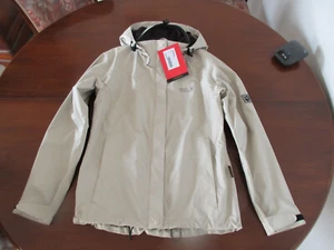 Jack Wolfskin Jacke Arcita Regenjacke Damen S Ivory beige Netzfutter Neu ! - Bild 1 von 9