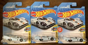 Hot Wheels, GULF Racing, Legends of Speed, Porsche 917 LH Lot of 3 - Picture 1 of 4