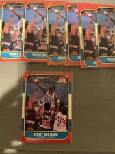 1986-1987 Fleer Basketball #8 Benoit Benjamin RC (1) Rookie Card 🔥0930