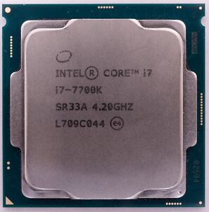 iMac pull never overclocked - Intel Core i7-7700K 4.2 GHz Quad Core CPU (SR33A)