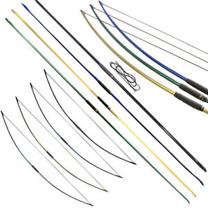 67in. Traditional English Longbow 25-100lbs Archery Straight Bow Target Hunting