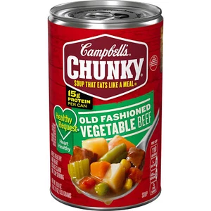 Campbell's Chunky Healthy Request Soup, Ready to Serve Old Fashioned Vegetable B - Bild 1 von 1