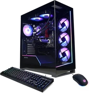 CyberPowerPC Gamer Xtreme VR Gaming PC, Intel Core Ultra 7 RTX 4070 GXiVR8760A5 - Picture 1 of 6