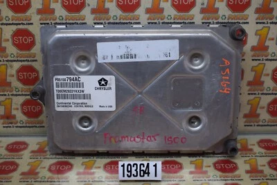 RAM PROMASTER VAN 1500 2014 motor de 3,6 L módulo de computadora ECM ECU 05150794AC OEM Foto 1 de 4