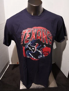 CAMISETA CASCO TEXANS NFL HOUSTON TEXAS Azul marino NUEVA SIN ETIQUETAS - Imagen 1 de 4