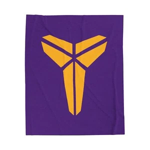 Luxurious Kobe Bryant Plush Blanket Cozy Throw for Lakers Enthusiasts - Picture 1 of 13