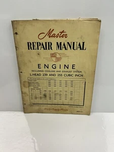 1949-1953 Ford Monarch Master Repair Manual Engine Including Cooling And Exhaust - Picture 1 of 10