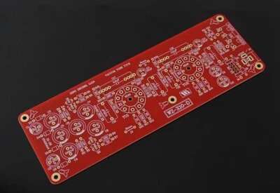Class A Tube Buffer Kit Use 6N11 /ECC88/6922 Stereo Dual Channel Gold-plated PCB - Image 1 of 2