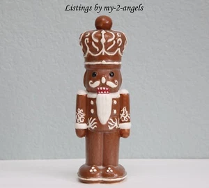 NUEVO Pottery Barn CASCANUECES DE PAN DE JENGIBRE ARTESANAL Figura de Navidad Bailarina - Imagen 1 de 1