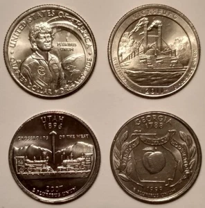 ATB Washington State Quarter + Mis-Strike & Off Center  Error Coin Roll Of 40 - Picture 1 of 4