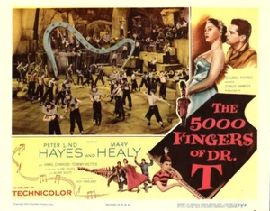 5000 FINGERS OF DR. T - 1953 - LOBBY CARD -  DR. SEUSS FANTASY - MINT CONDITION - Picture 1 of 1