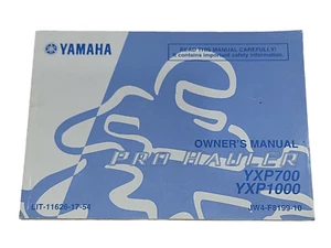 Yamaha Prohauler Pro Hauler 700 1000 UTV manual del propietario YXP700 YXP1000 - Imagen 1 de 8