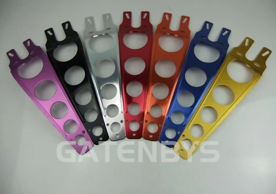 Fender Anteriore Stay Mudguard Bracciale Motocross Enduro KX RM YZ CR SX CRF YZF XR XT - Immagine 1 di 4