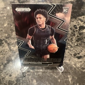 AMEN THOMPSON 2022-23 Panini Prizm Draft Picks FEARLESS RC Rookie SS110
