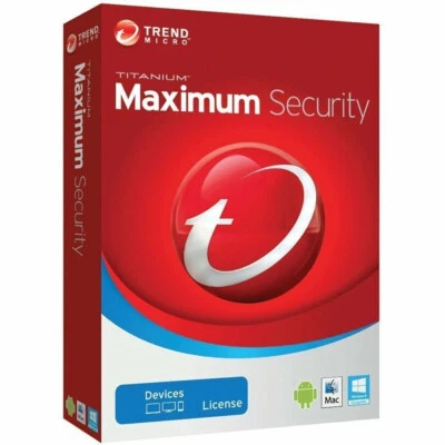Trend Micro Maximum Security 2025 3 PC / Geräte 2 Jahre | Vollversion / Upgrade - Bild 1 von 4