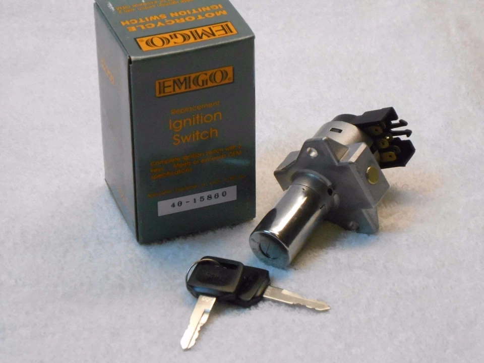 NEW Emgo - 40-15860 - Ignition Switch Honda·CX500 FREE SHIP - Image 1 of 2