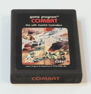 Atari 2600 Game Tested and Working Picture Label Combat - Picture 1 of 1