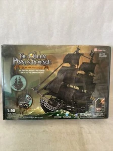 The Queen Anne’s Revenge Blackbeards Pirate Ship Cubic Fun 3D Puzzle 1:95 T4018h - Picture 1 of 9