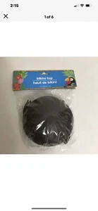 Luau Skirt & Coconut Bra Bikini Top Hawaiian Hula Dance Beachy Party Costume - Picture 1 of 2