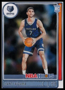 2021-22 Hoops #207 Santi Aldama - Picture 1 of 2